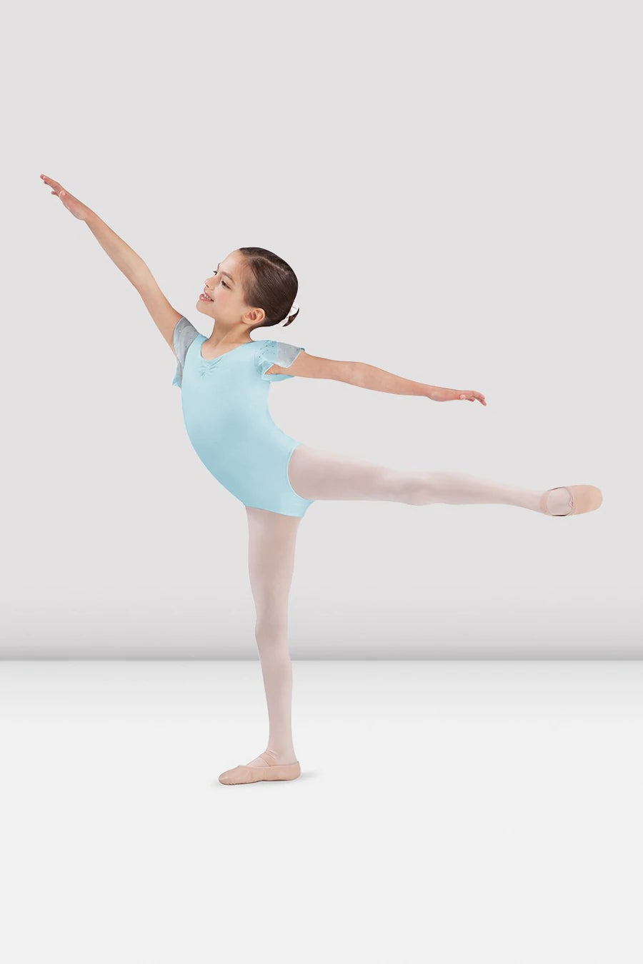 Bloch Flutter Sleeve Leotard CL #3732 and Sequin Skirt #CR5161 Separates