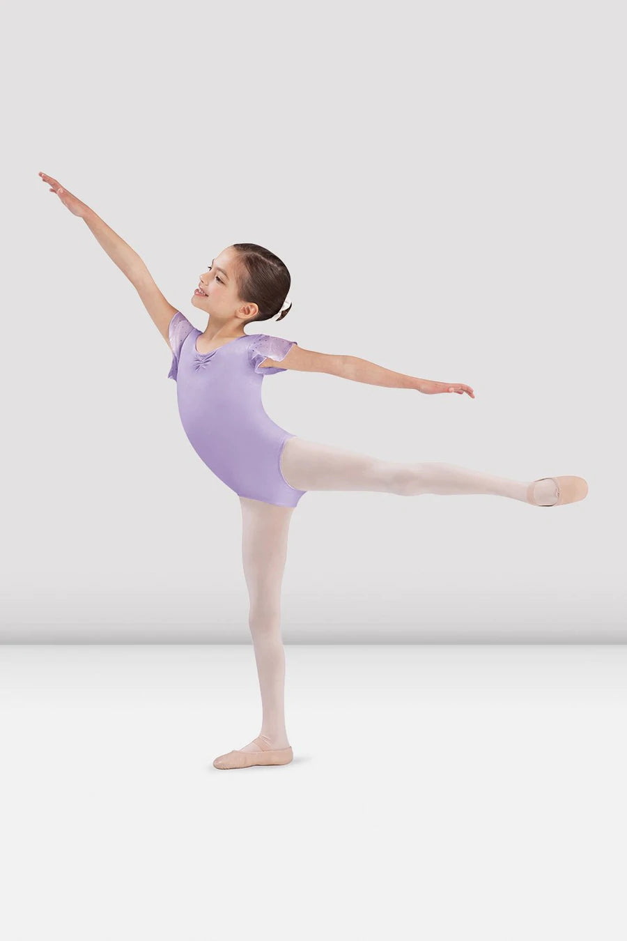 Bloch Flutter Sleeve Leotard CL #3732 and Sequin Skirt #CR5161 Separates