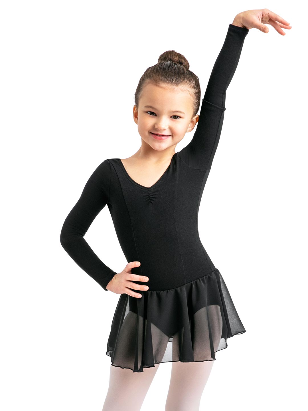 Long Sleeve Dress Leotard #11724