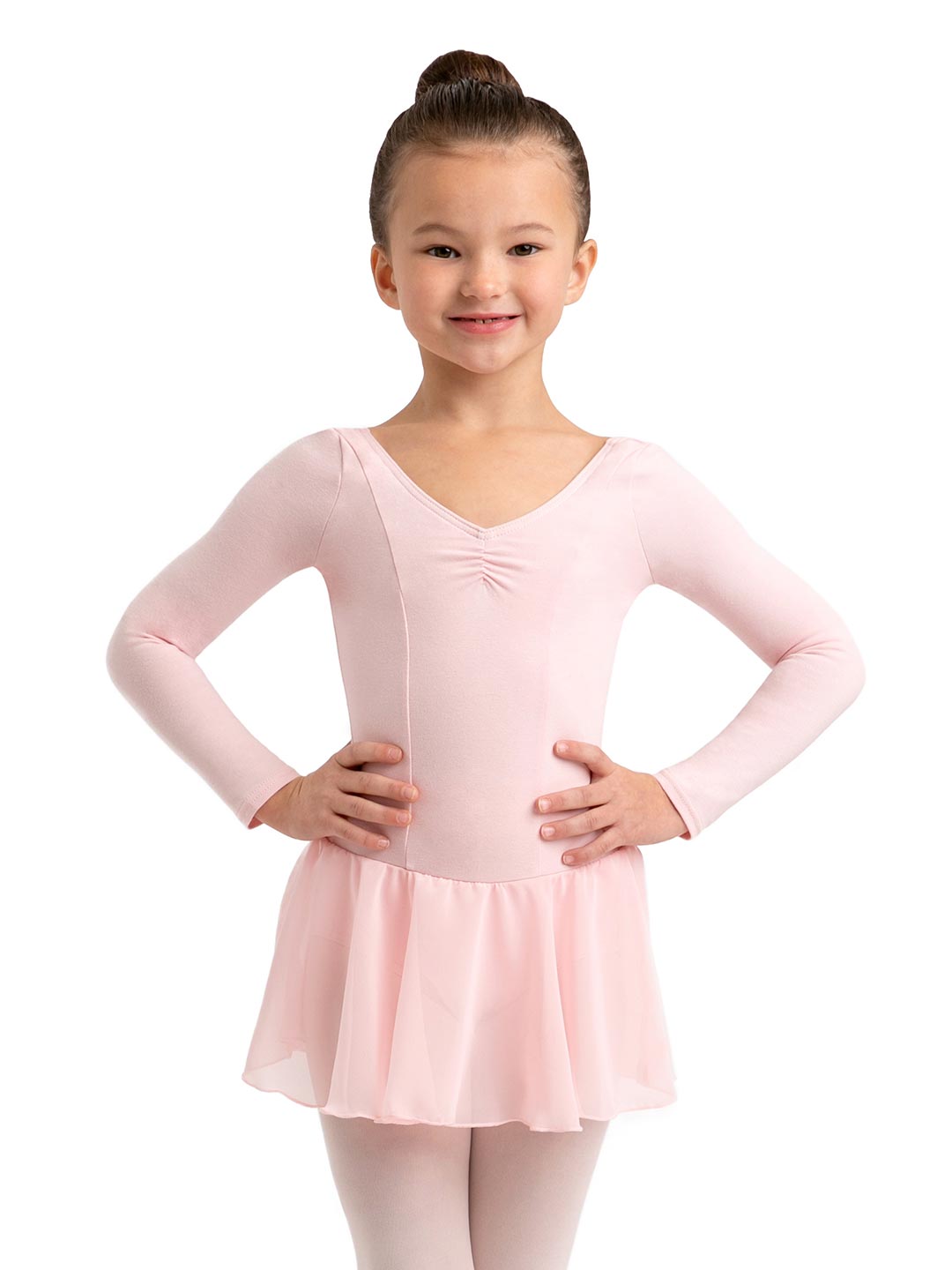 Long Sleeve Dress Leotard #11724