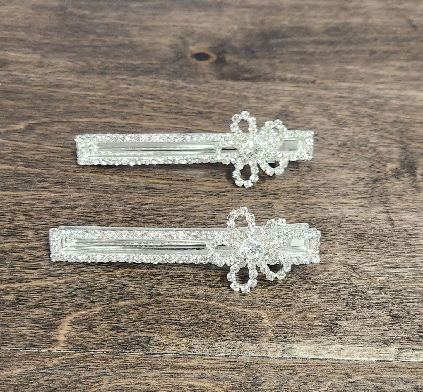 Yofi Rhinestone Barrettes
