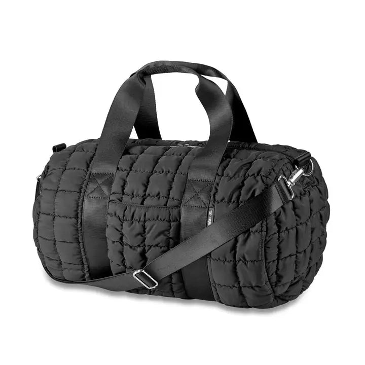 Scrunchie Puffer Duffle Bag