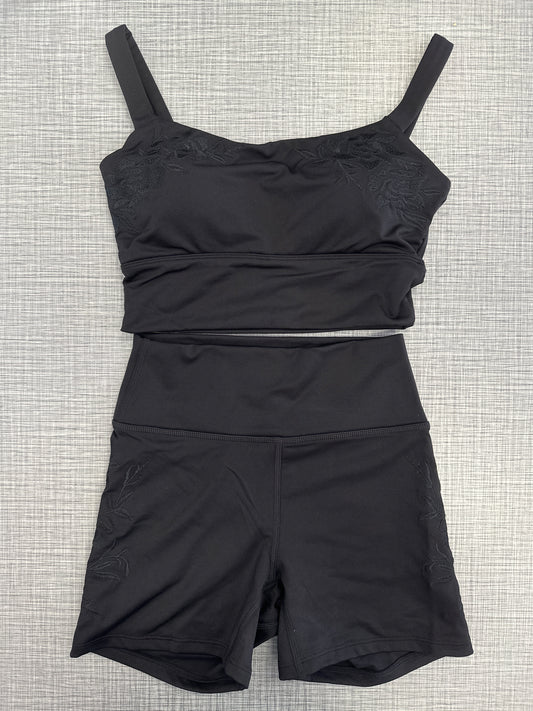 Camisole Bra Top & High Waist Short Set