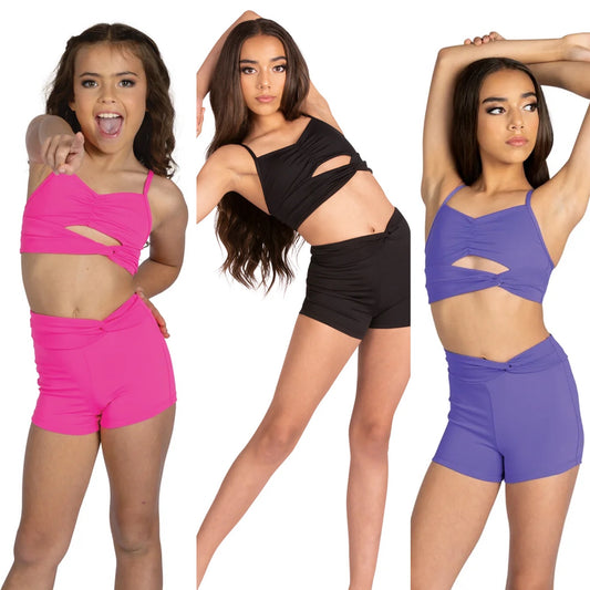 Zoe & Tru Short Set
