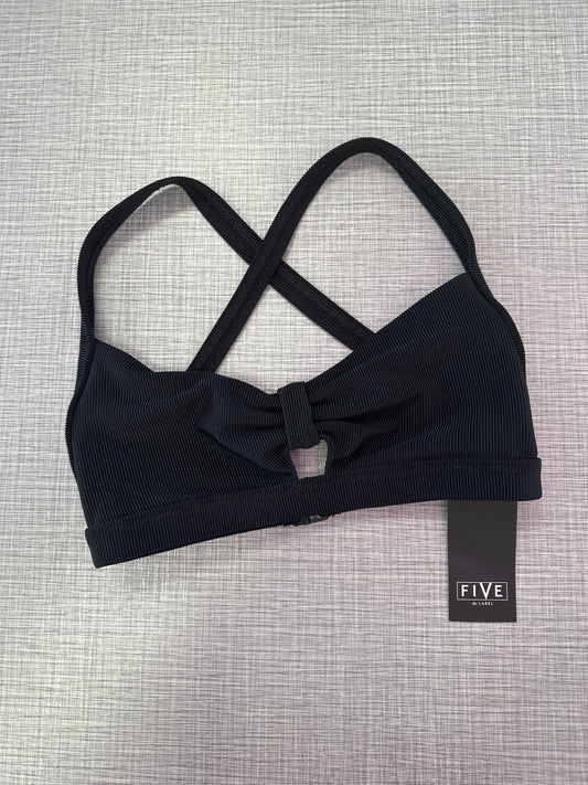 Five the Label Rib Bow Top