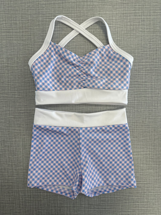 Gingham Short Set