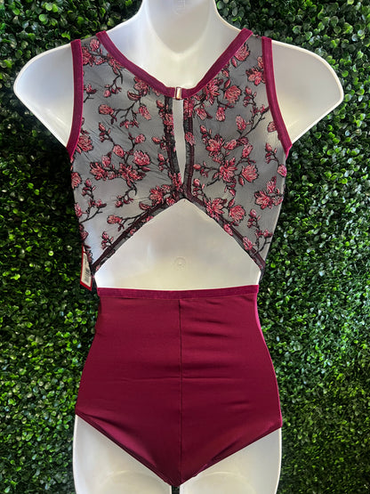 Allure Mesh Back Leotard #12401