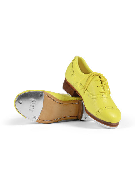 Women's Jason Samuels Smith Yellow Leather Tap Shoes