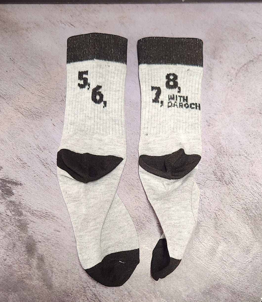 5,6,7,8 Daroch Dance Socks