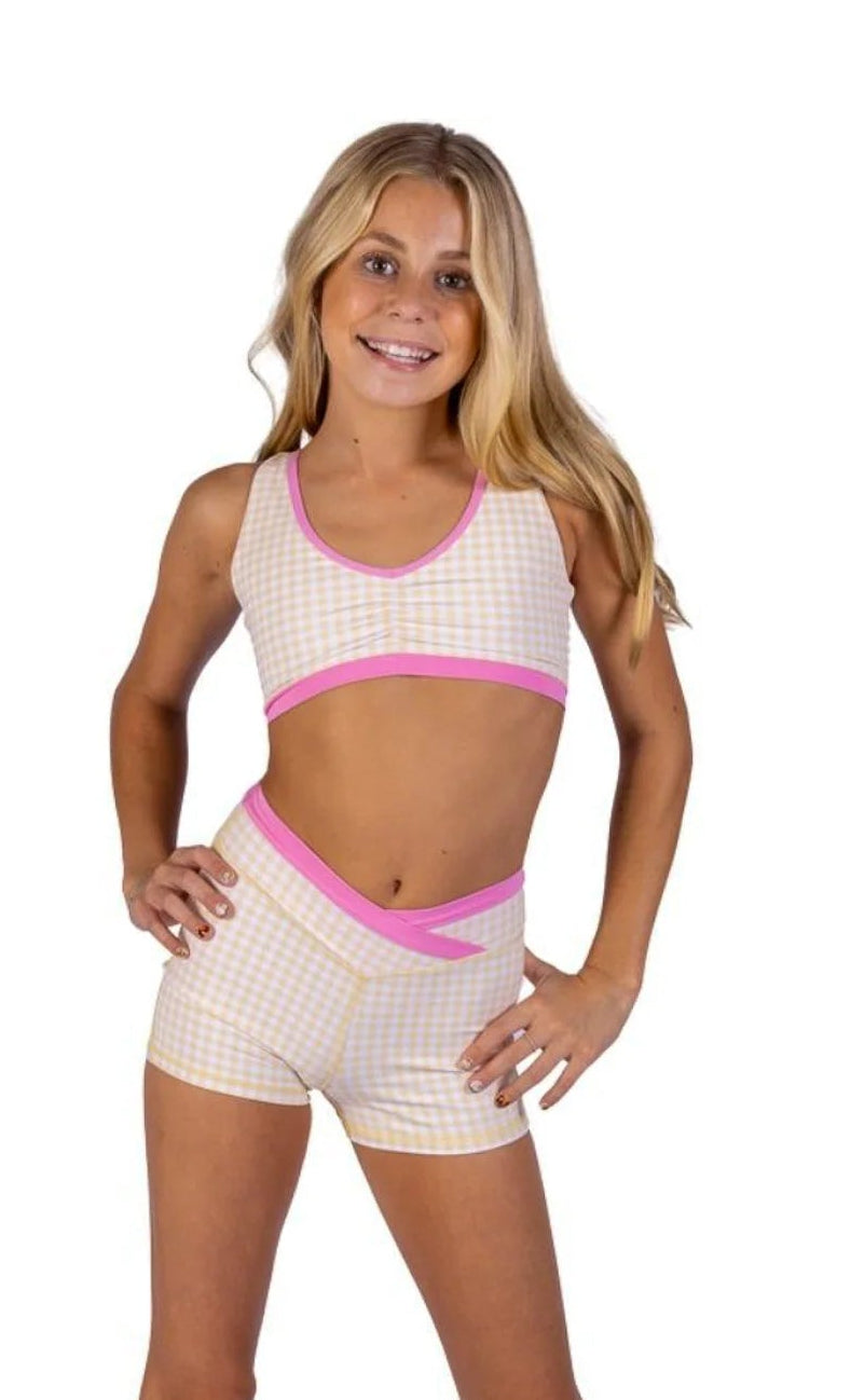 PRE-ORDER Gingham Short Set