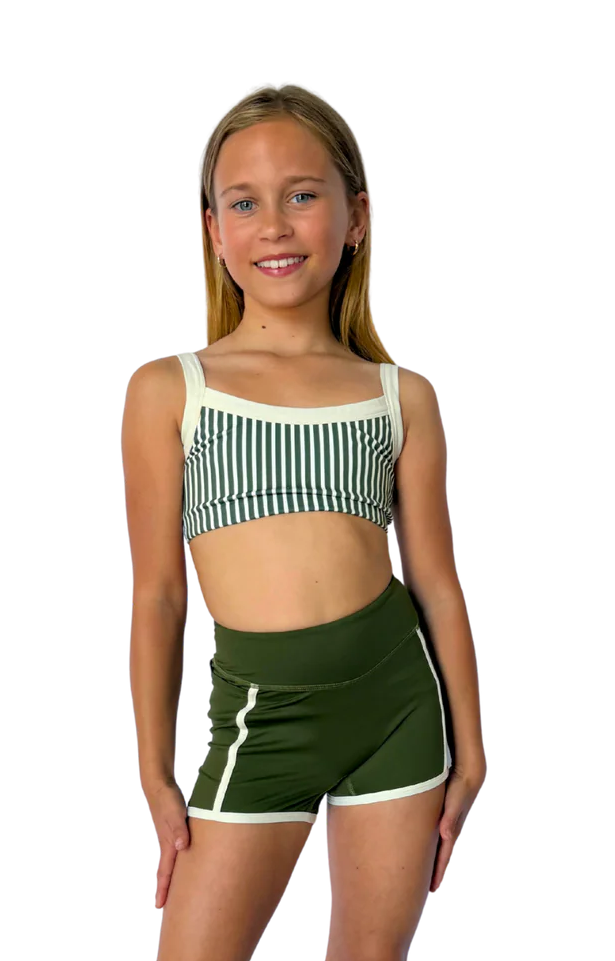 XO Pinstripe Short Set