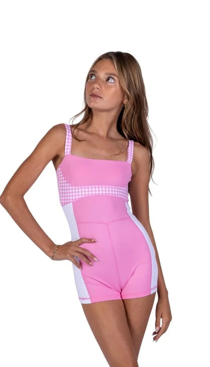 PRE-ORDER Gingham Biketard