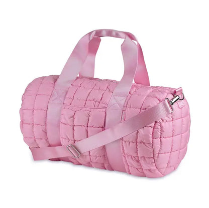 Scrunchie Puffer Duffle Bag