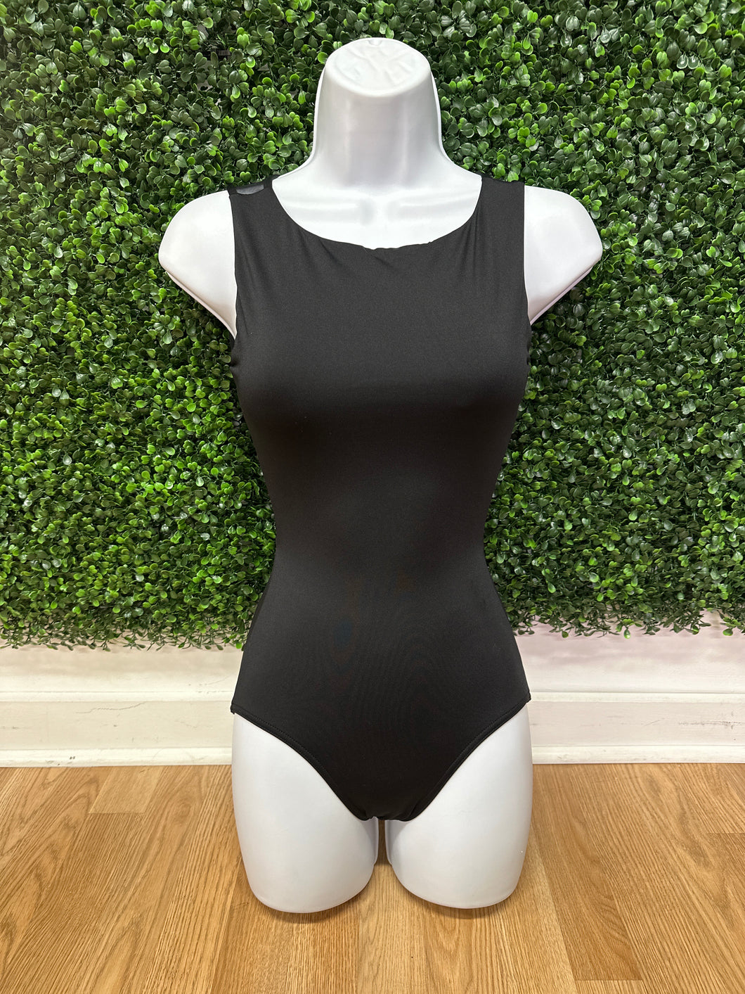 Wildflower Marigold Mesh Back Leotard #12088