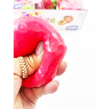 Crunchy Strawberry Squishy Toy