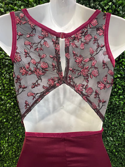 Allure Mesh Back Leotard #12401