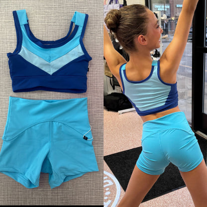 Passion Top & Illusion Short Set