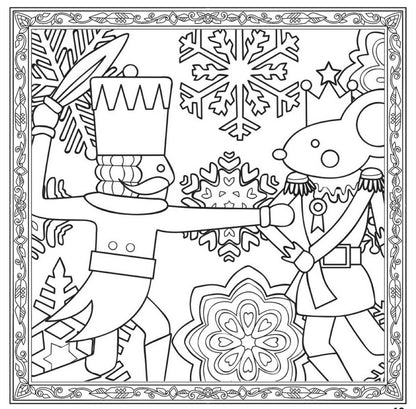 Nutcracker Coloring Book