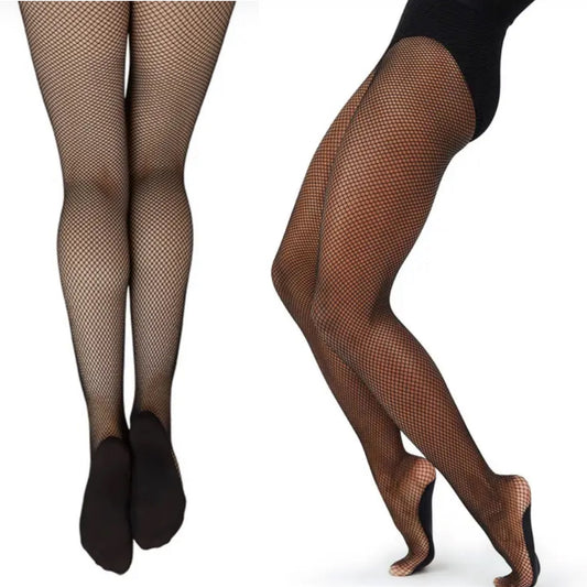 Studio Professional Seamless Black Fishnets