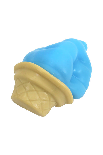 Ice Cream Cone Crunchy Bead Slime Filled TPR Squishy