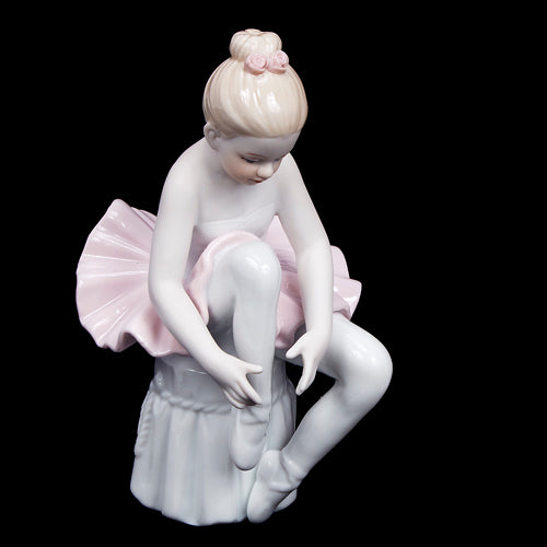 Ceramic Ballerina Figurine