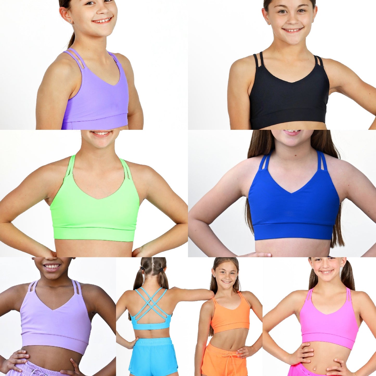 Solid Criss Cross (Matching Fame Shorts Sold Separately)