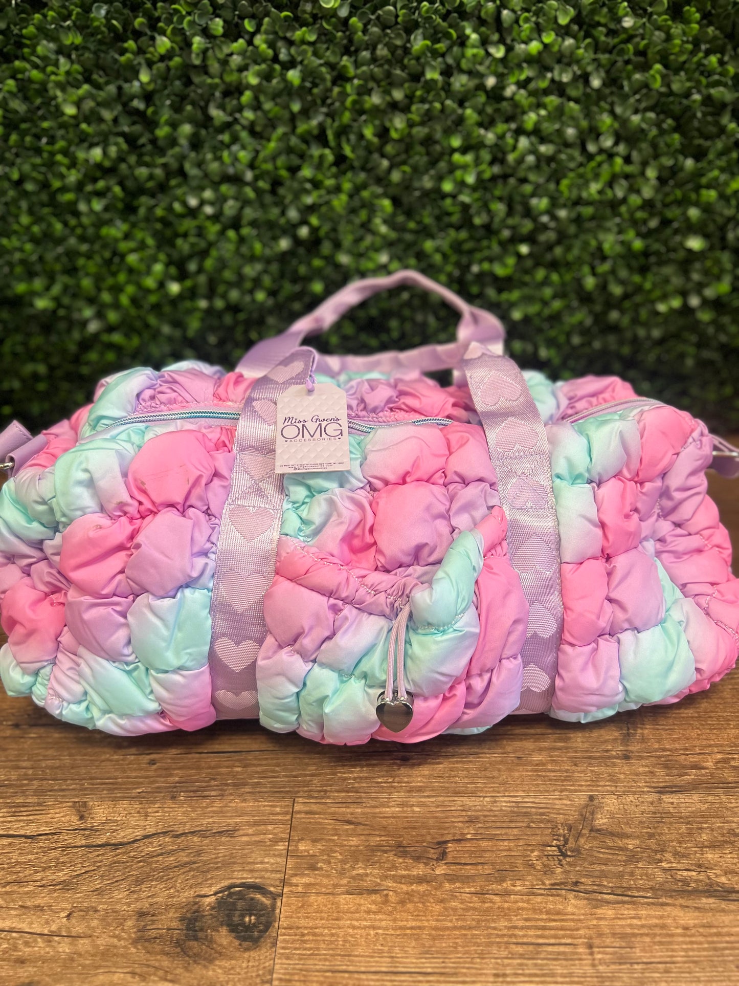 Ombre Bubble Duffle Bag
