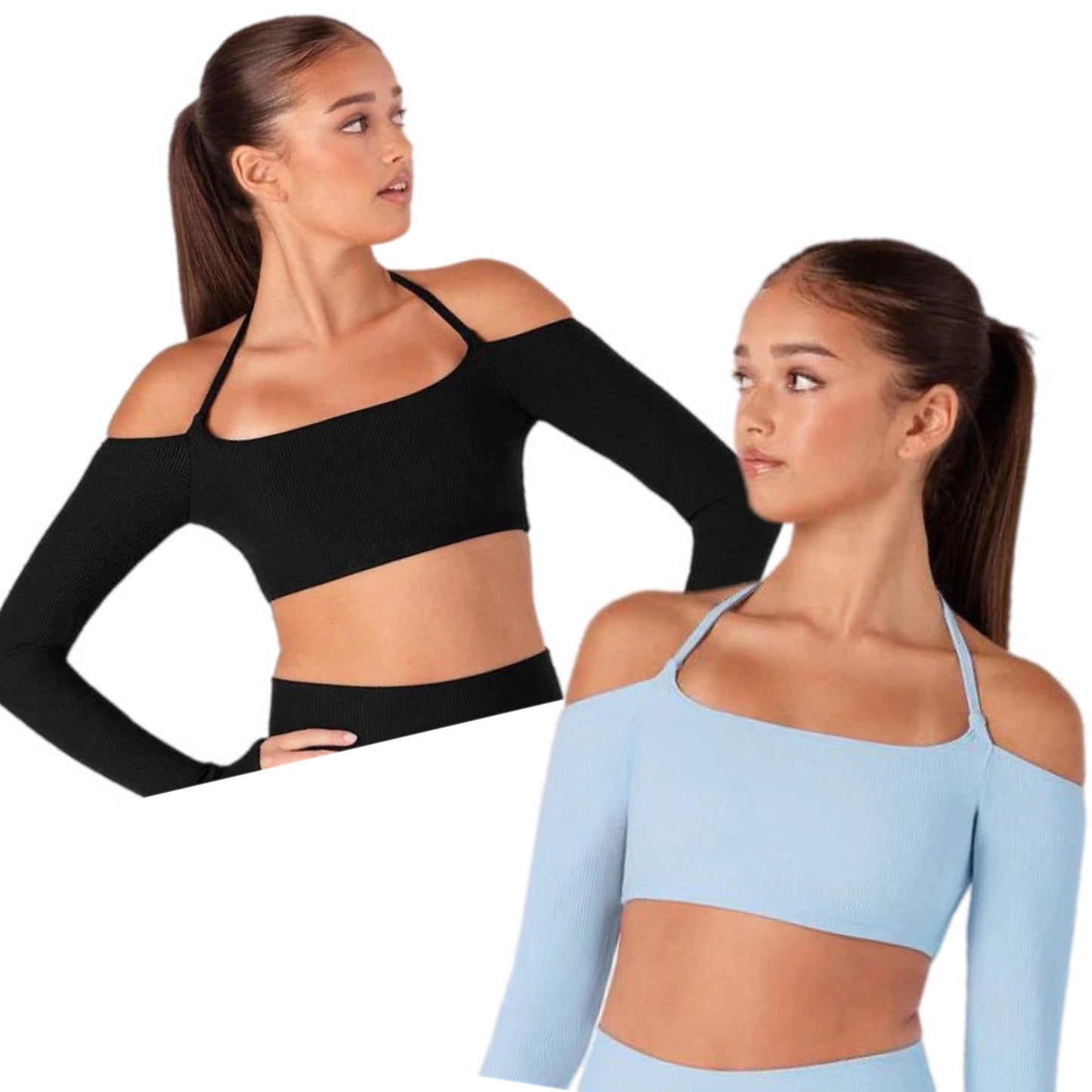 Rib Bolero Top #55774