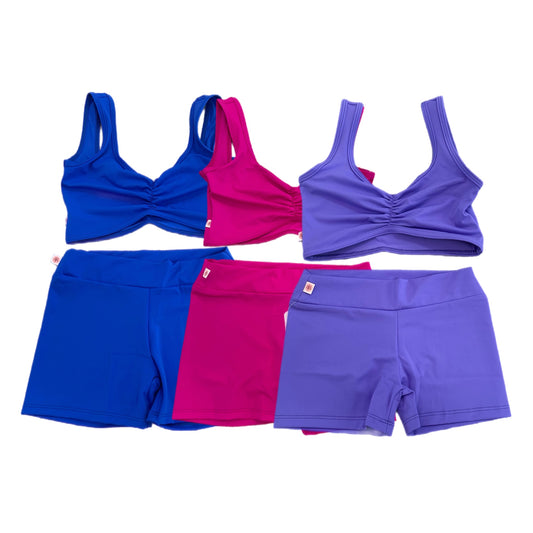 Demi Pinch Solid Short Set