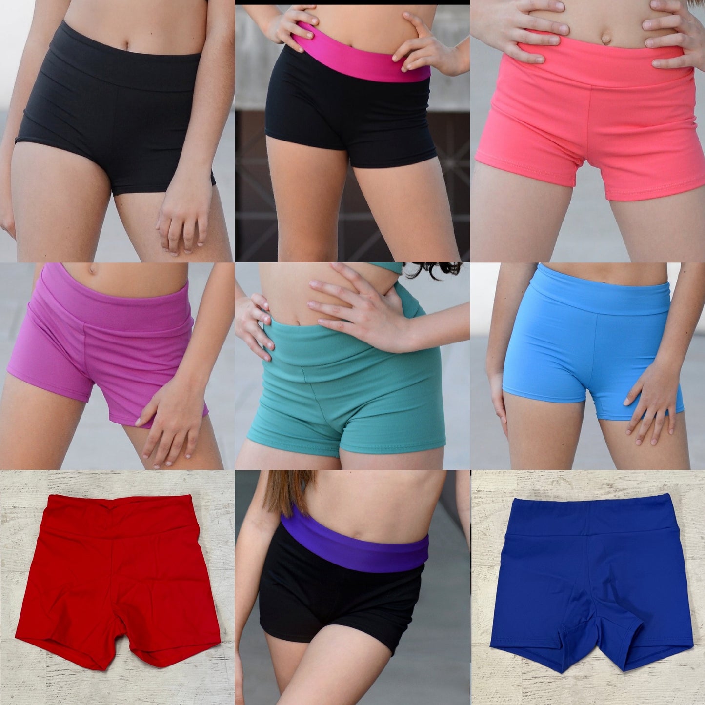Jazzy Shorts (Luna, NOLA, & Layla Tops Sold Separately)