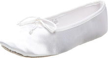 Load image into Gallery viewer, Dyeable White Satin Ballet Shoe
