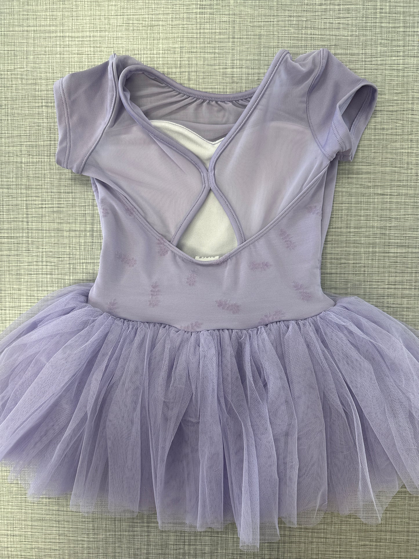 Floral Print Cap Sleeve Leotard #20012