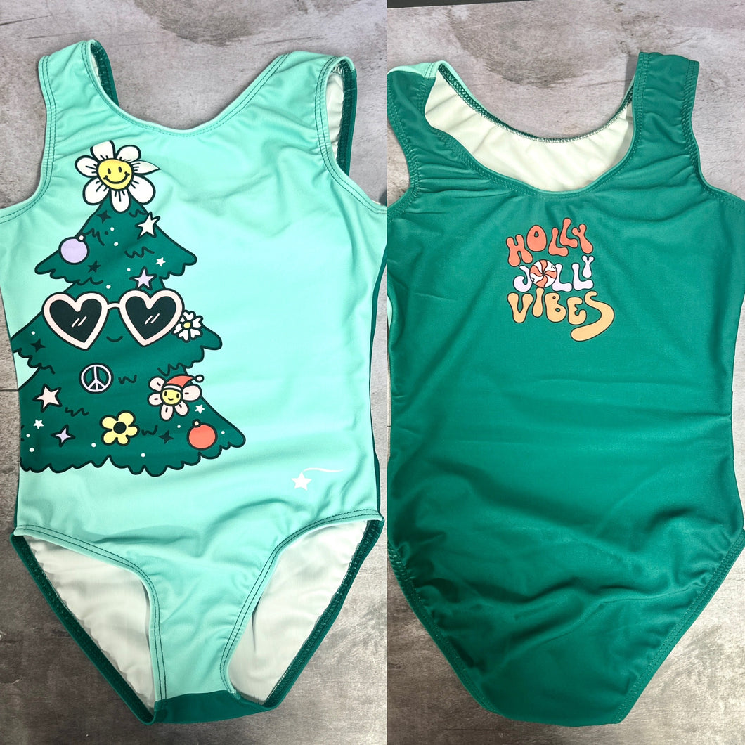 Holly Jolly Vibes Leotard 6-7