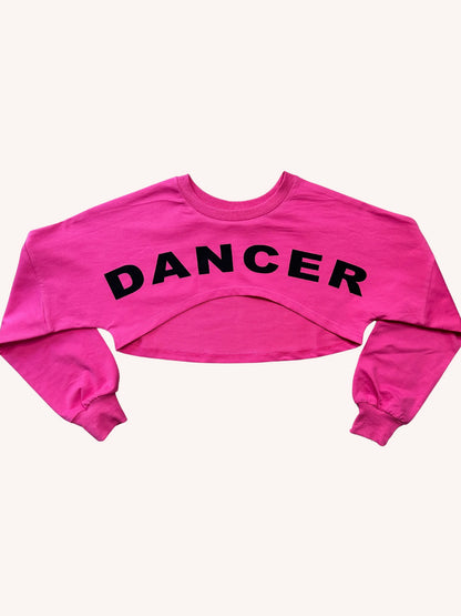 Long Sleeve Dancer Crop