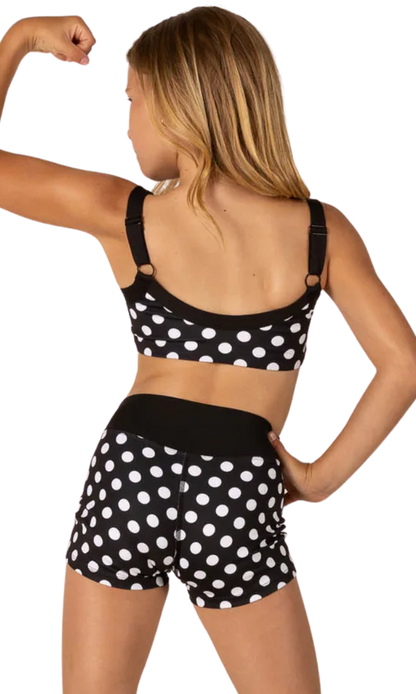 PRE ORDER: Blk & Wht Polka Dot Separates