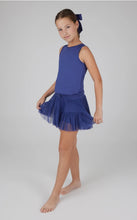 Load image into Gallery viewer, Tank with Ruffle Mesh Skort Set &amp; Scrunchie Bow
