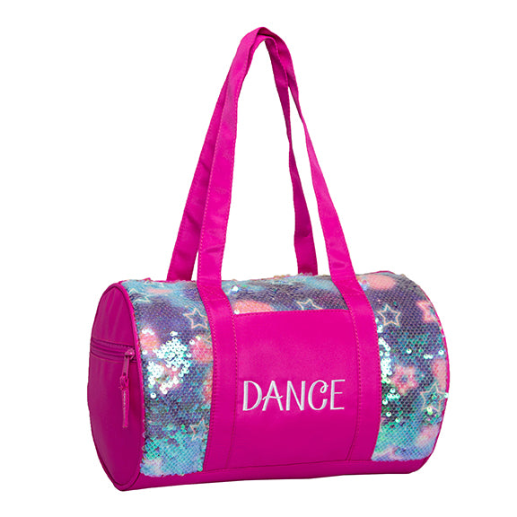 Iridescent Sequins Duffel