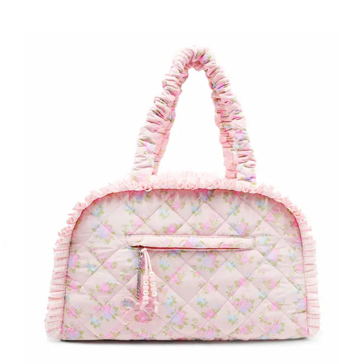 Quilted Floral Bag