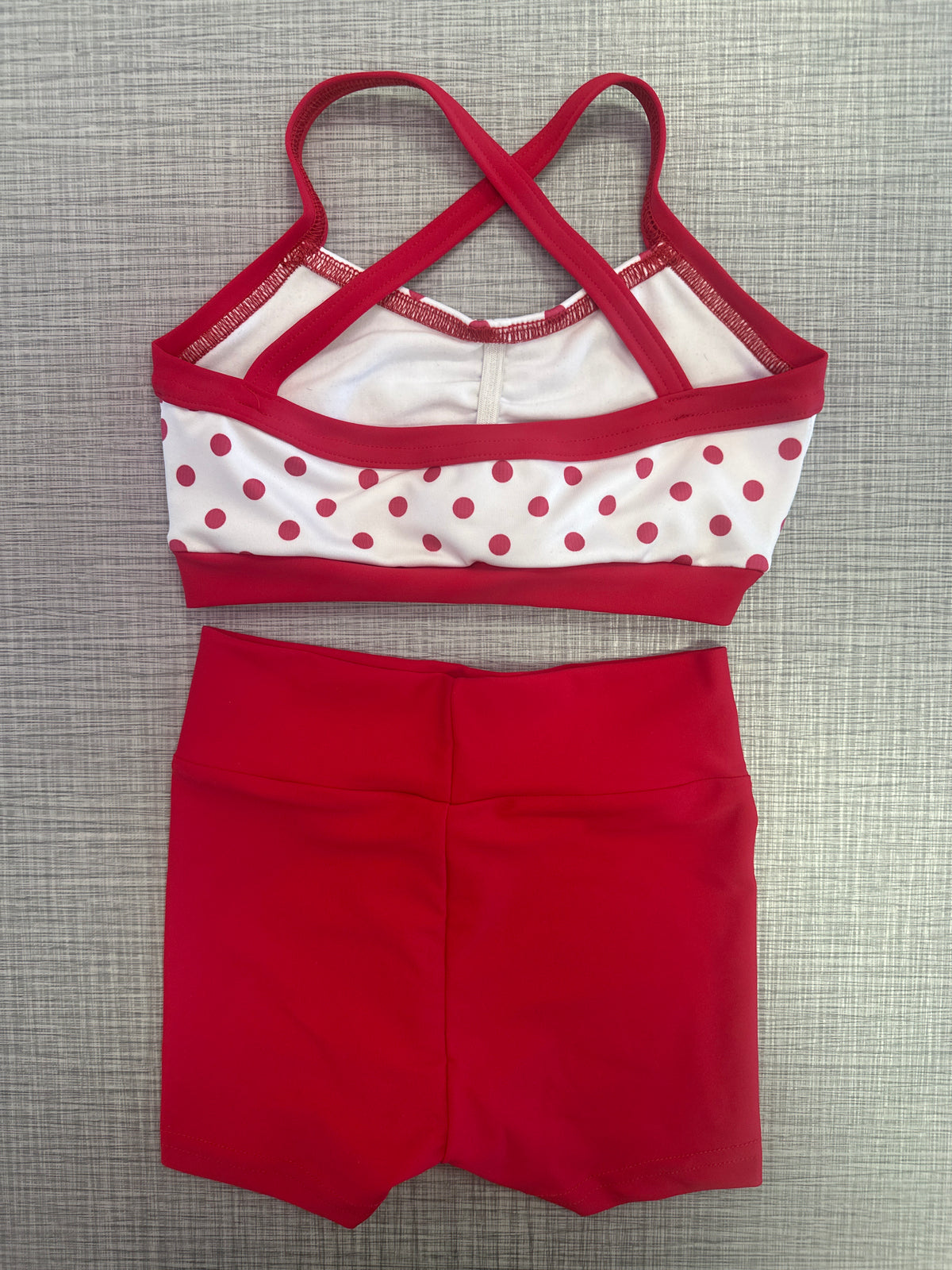Polka Dot Solid Short Set