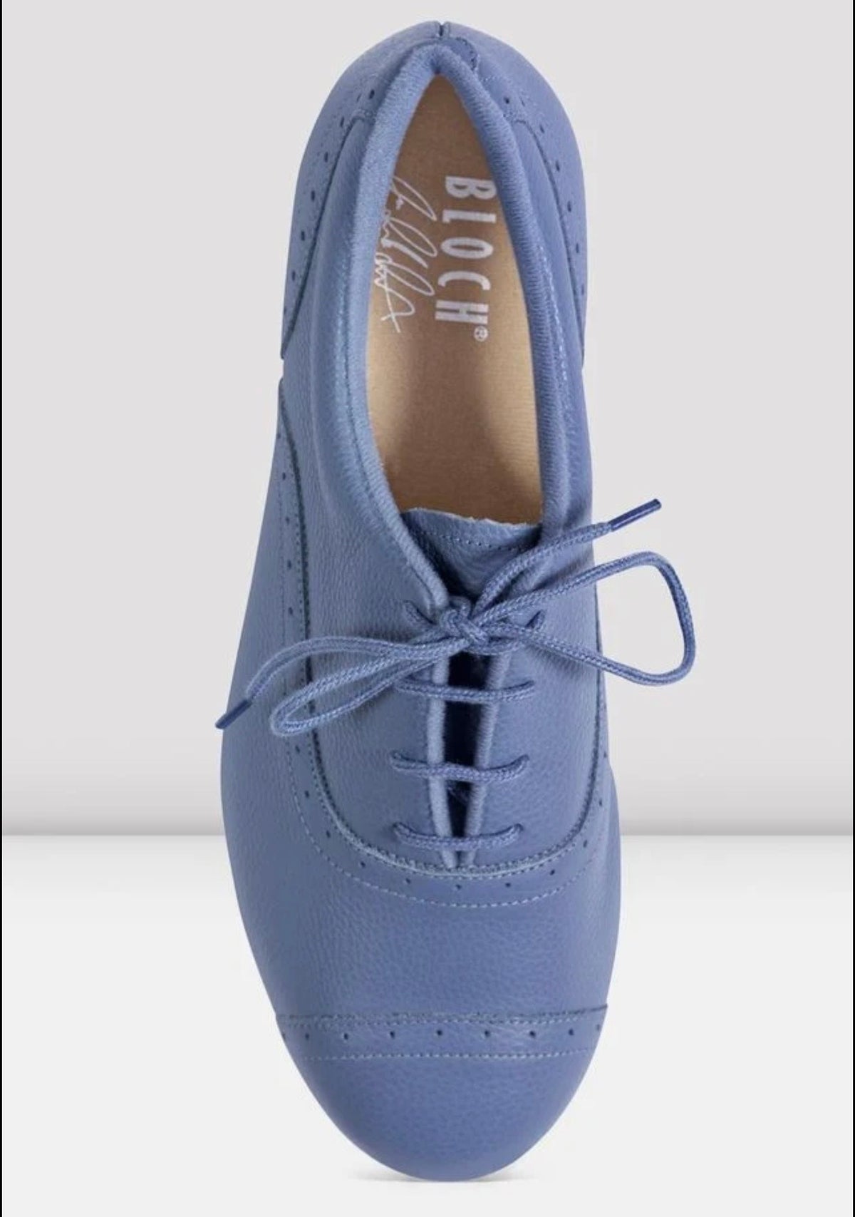 Women's Jason Samuels Smith Sky Blue Leather Tap Shoes