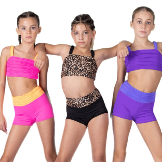 XO Sassy Scrunch Short Set