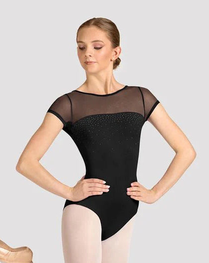 Celestia/Celeste Short Sleeve Printed Leotard #20008-09