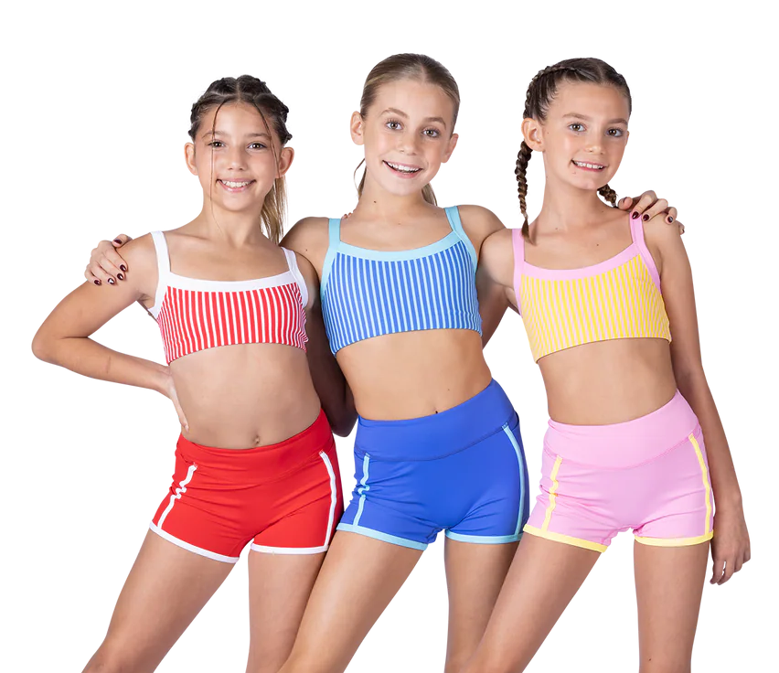 XO Pinstripe Short Set