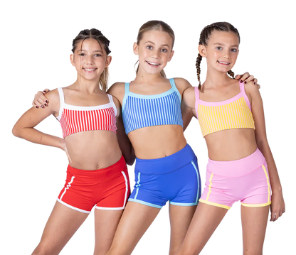 XO Pinstripe Short Set