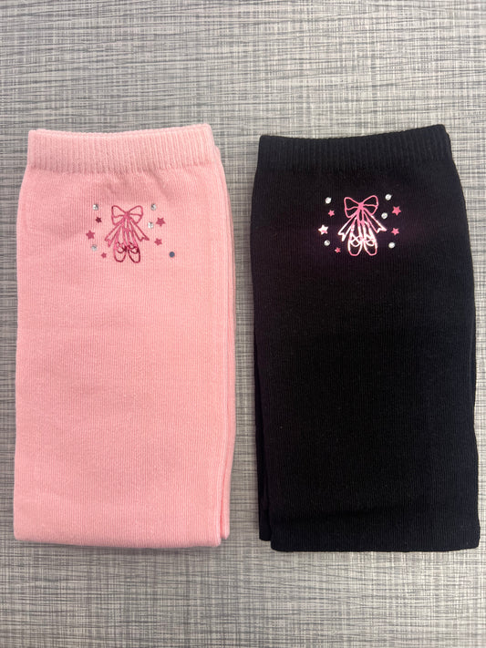 Child Ballet Shoe Leg Warmer