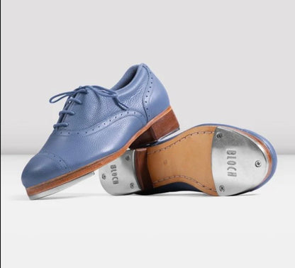 Women's Jason Samuels Smith Sky Blue Leather Tap Shoes