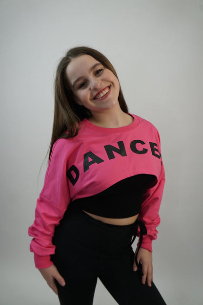 Long Sleeve Dancer Crop