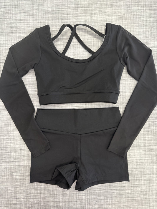 Black Shift Dance Set
