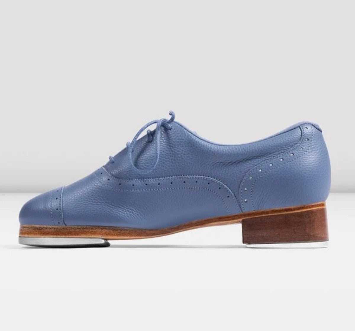 Women's Jason Samuels Smith Sky Blue Leather Tap Shoes