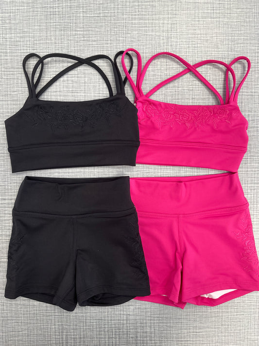 Adagio Floral Double Strap Short Set